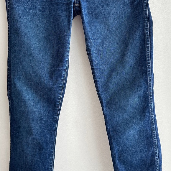 Madewell 10” High-Rise Dark Wash Denim Skinny Jeans, Size 26 - Picture 3 of 16